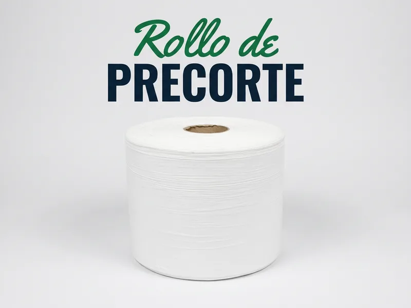 Rollo precorte blanco